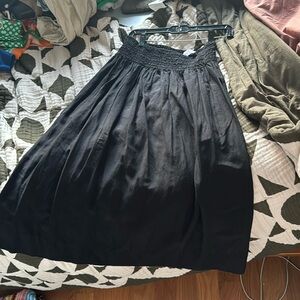 & OTHER STORIES MIDI LINEN SKIRT - medium